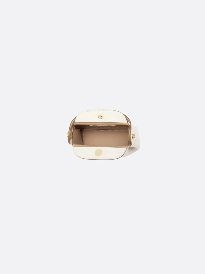 Bolso pequeño de piel blanca<br> Vivara