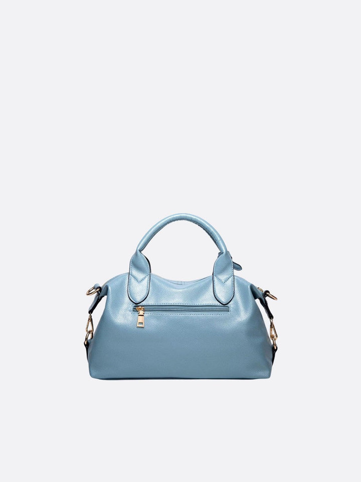 Bolso de hombro de piel<br> Prado