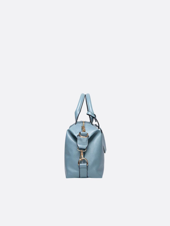 Bolso de hombro de piel<br> Prado