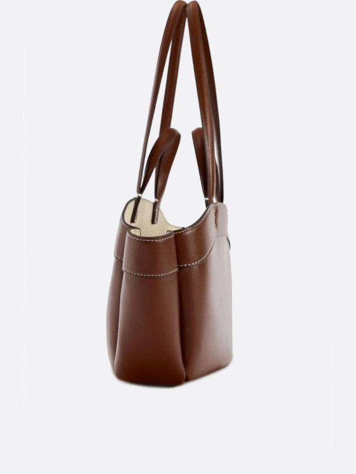 Bolso de mano de cuero<br> Cadenza
