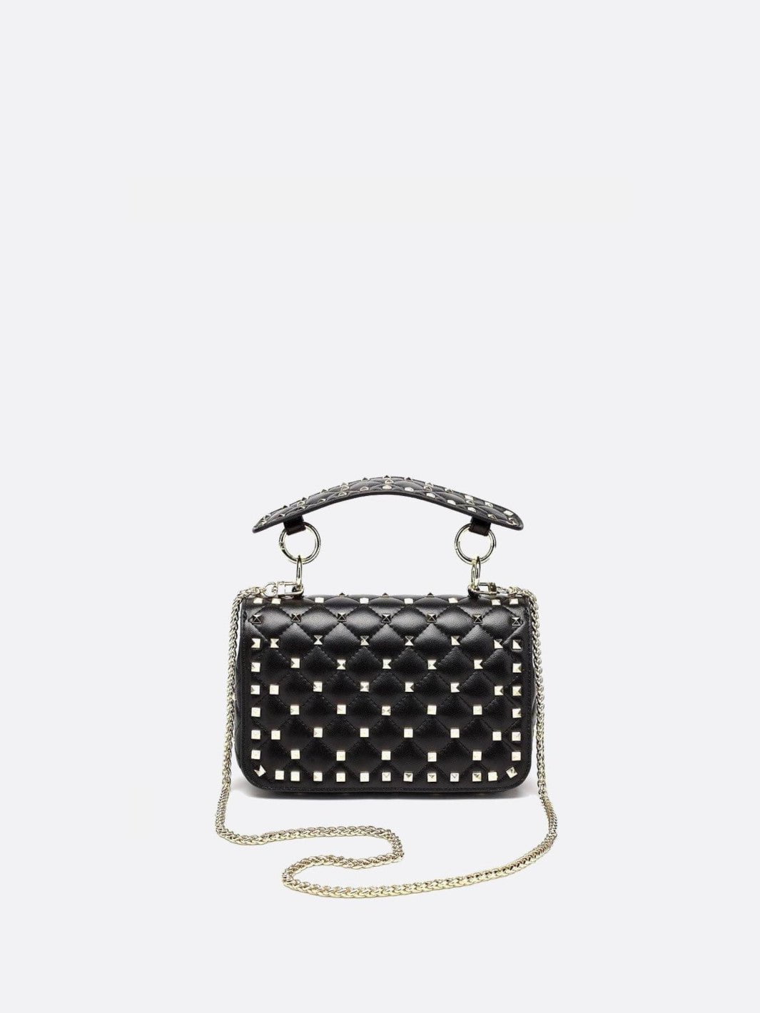 Bolso negro con tachuelas<br> Notte