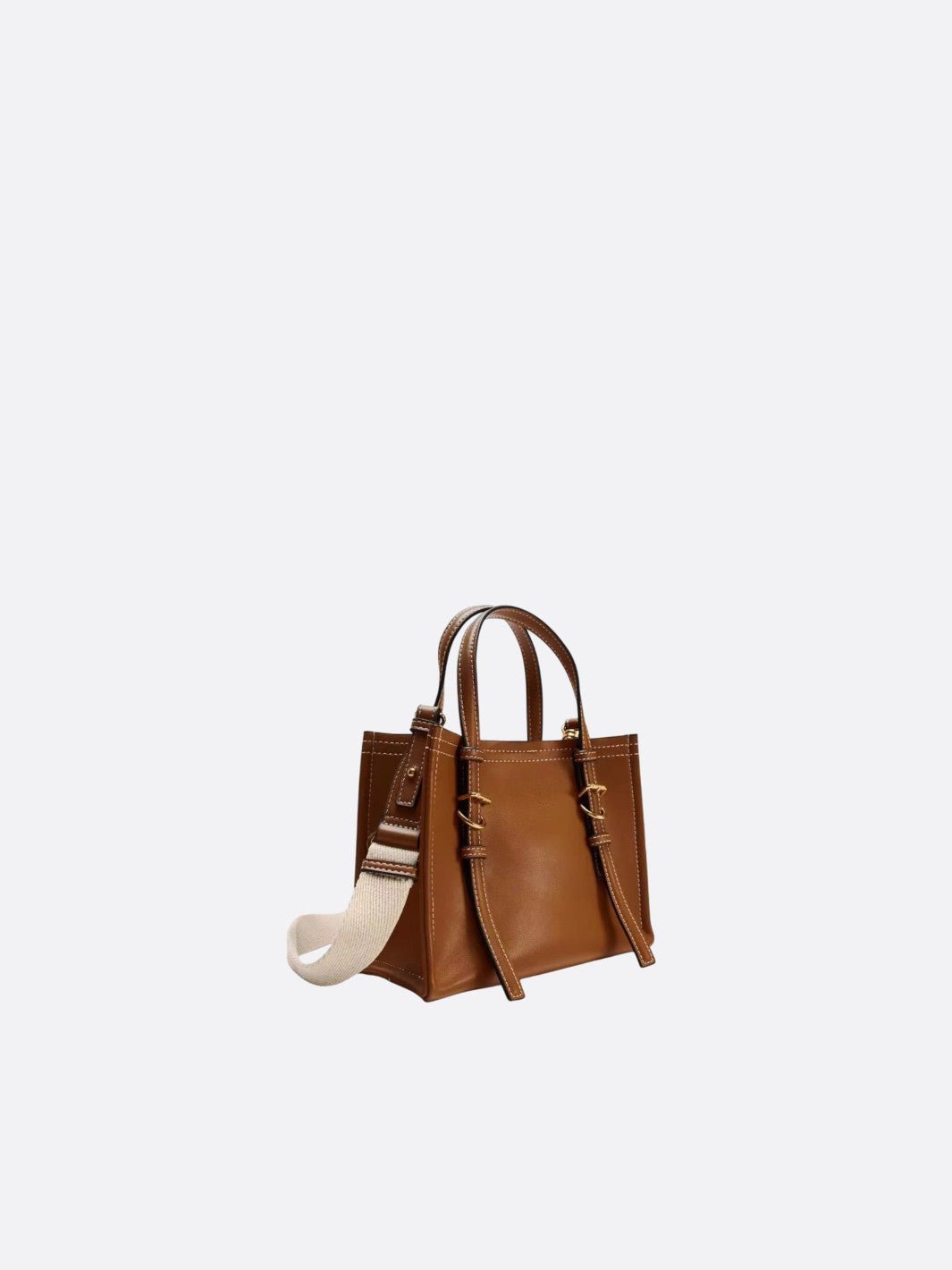 Bolso cuadrado de piel<br> Brava