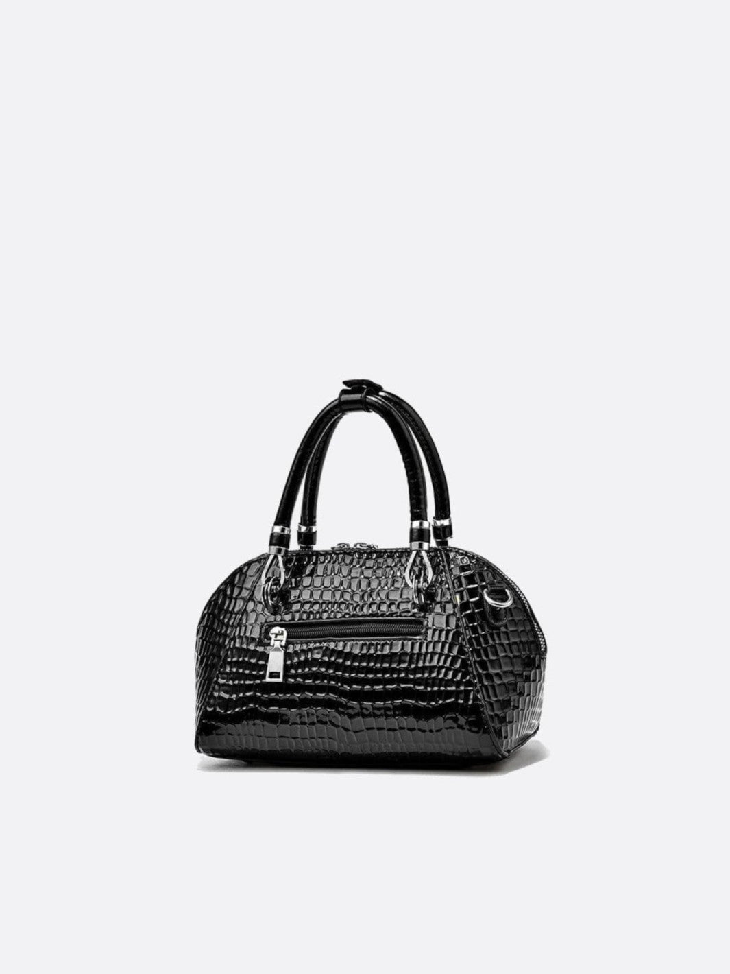 Bolso de mano con efecto cocodrilo<br>Marzio