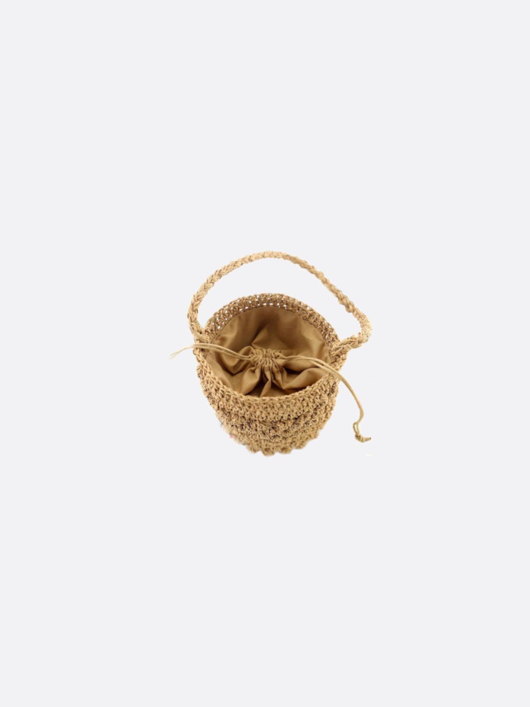 Bolso de paja de crochet<br>Calenza