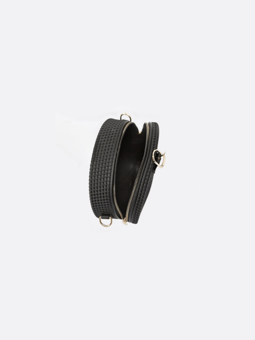 Bolso redondo de piel<br>Amira
