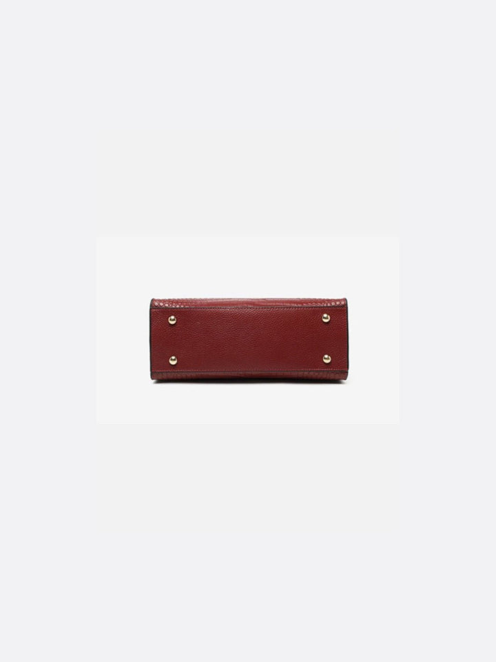 Bolso trapecio de cocodrilo<br> Murano