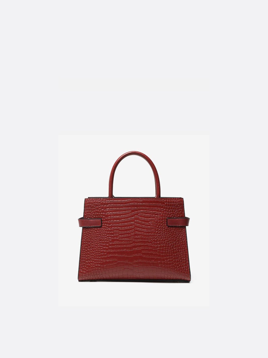Bolso trapecio de cocodrilo<br> Murano