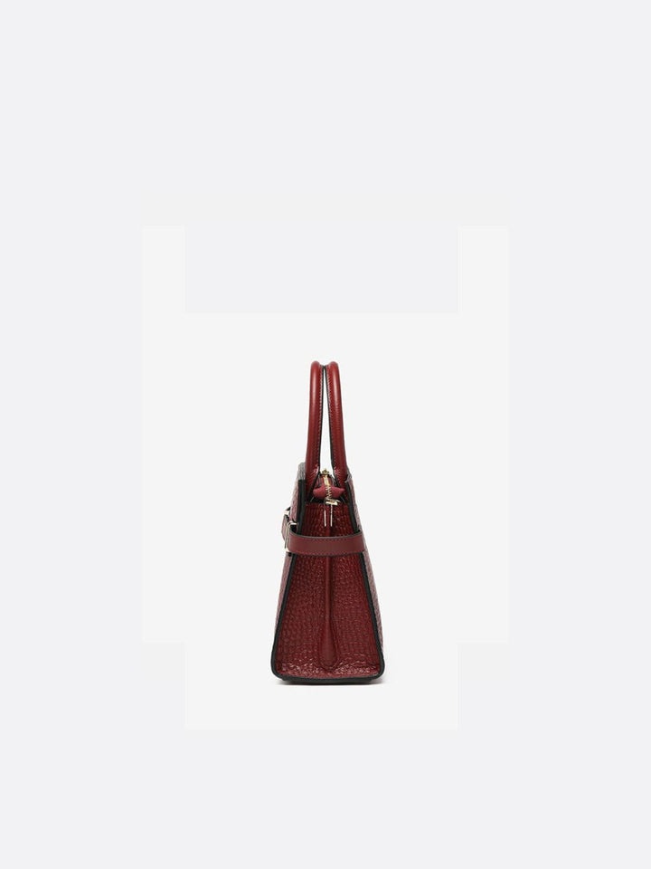 Bolso trapecio de cocodrilo<br> Murano
