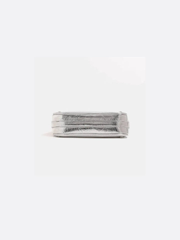 Bolso baguette de plata<br> Celestia