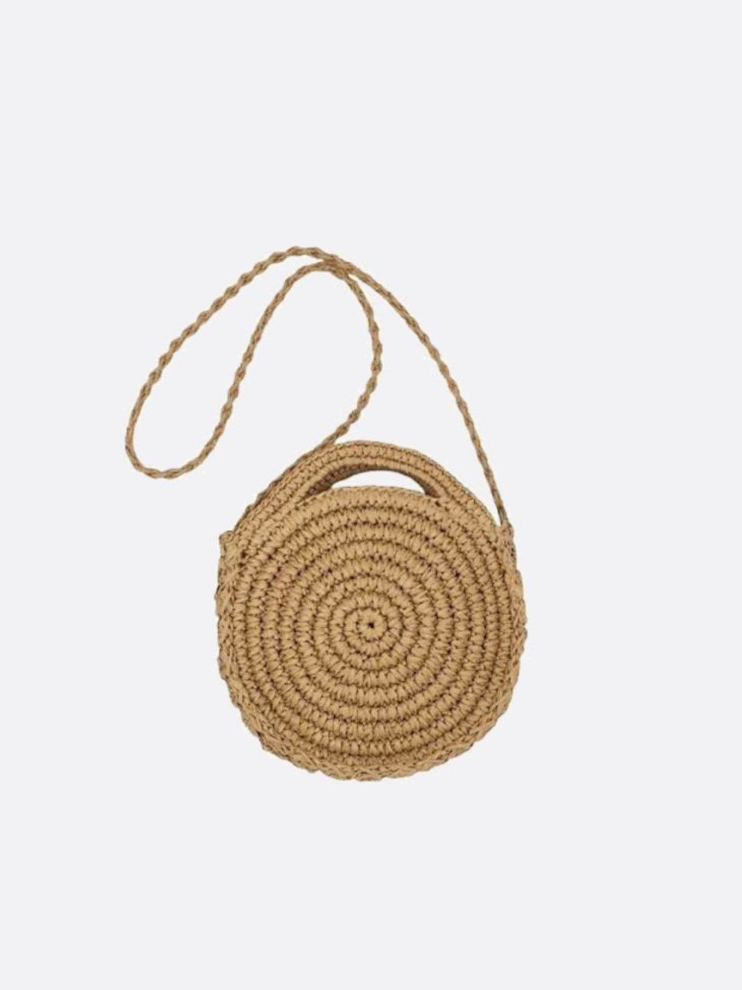 Bolso de hombro de paja<br> Siranys
