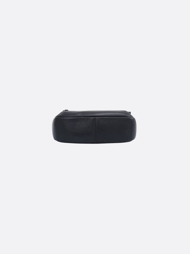 Bolso de hombro rectangular de piel<br> Elma