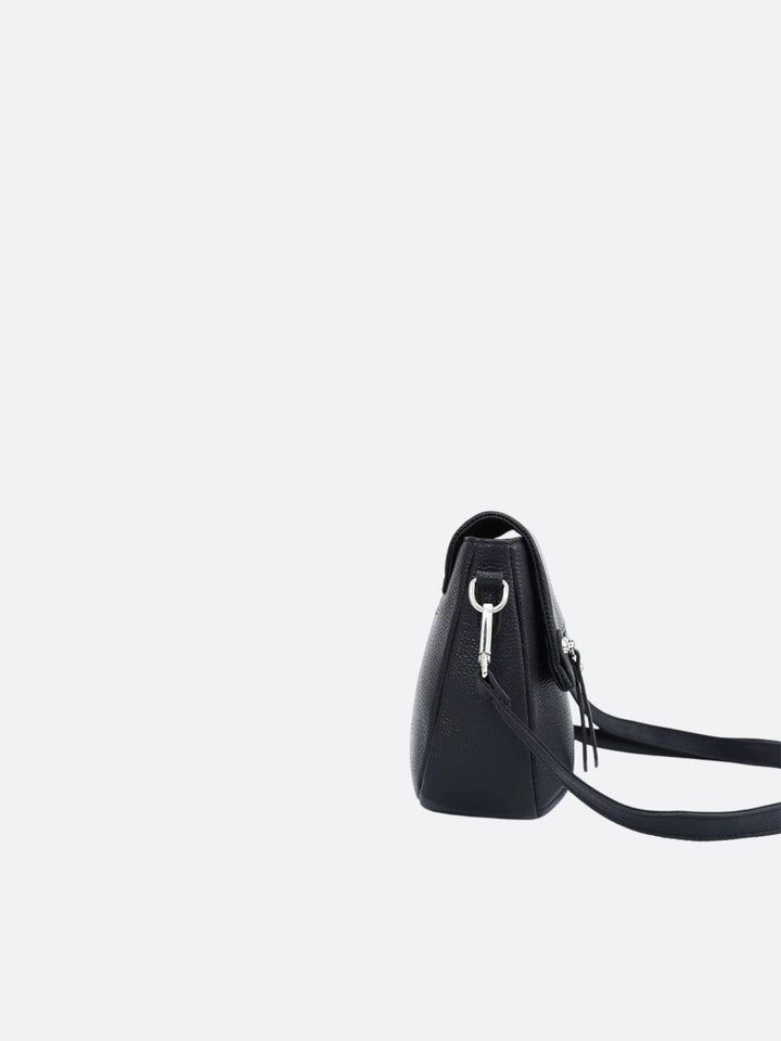 Bolso de hombro rectangular de piel<br> Elma