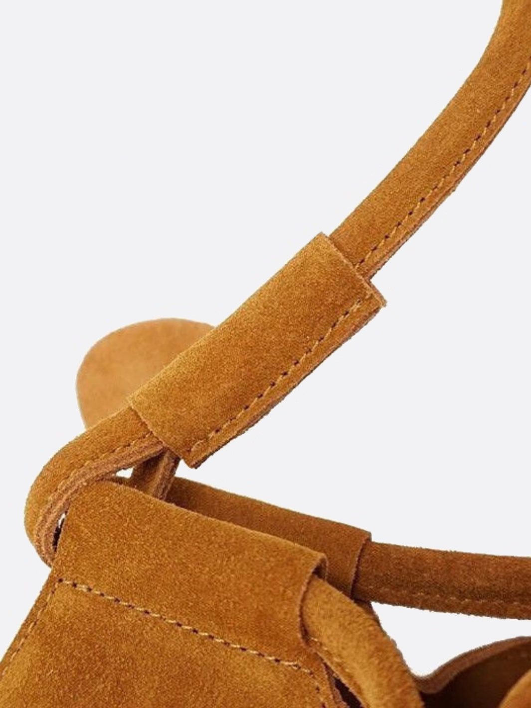Bolso monedero de ante