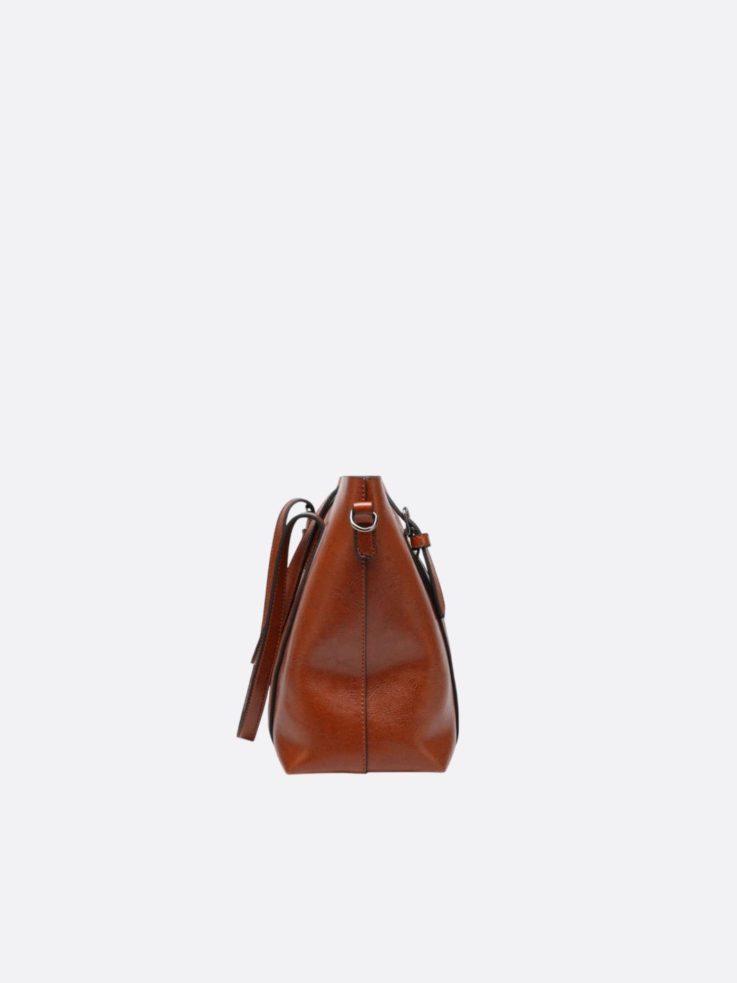Bolso tote de cuero<br>Soléia