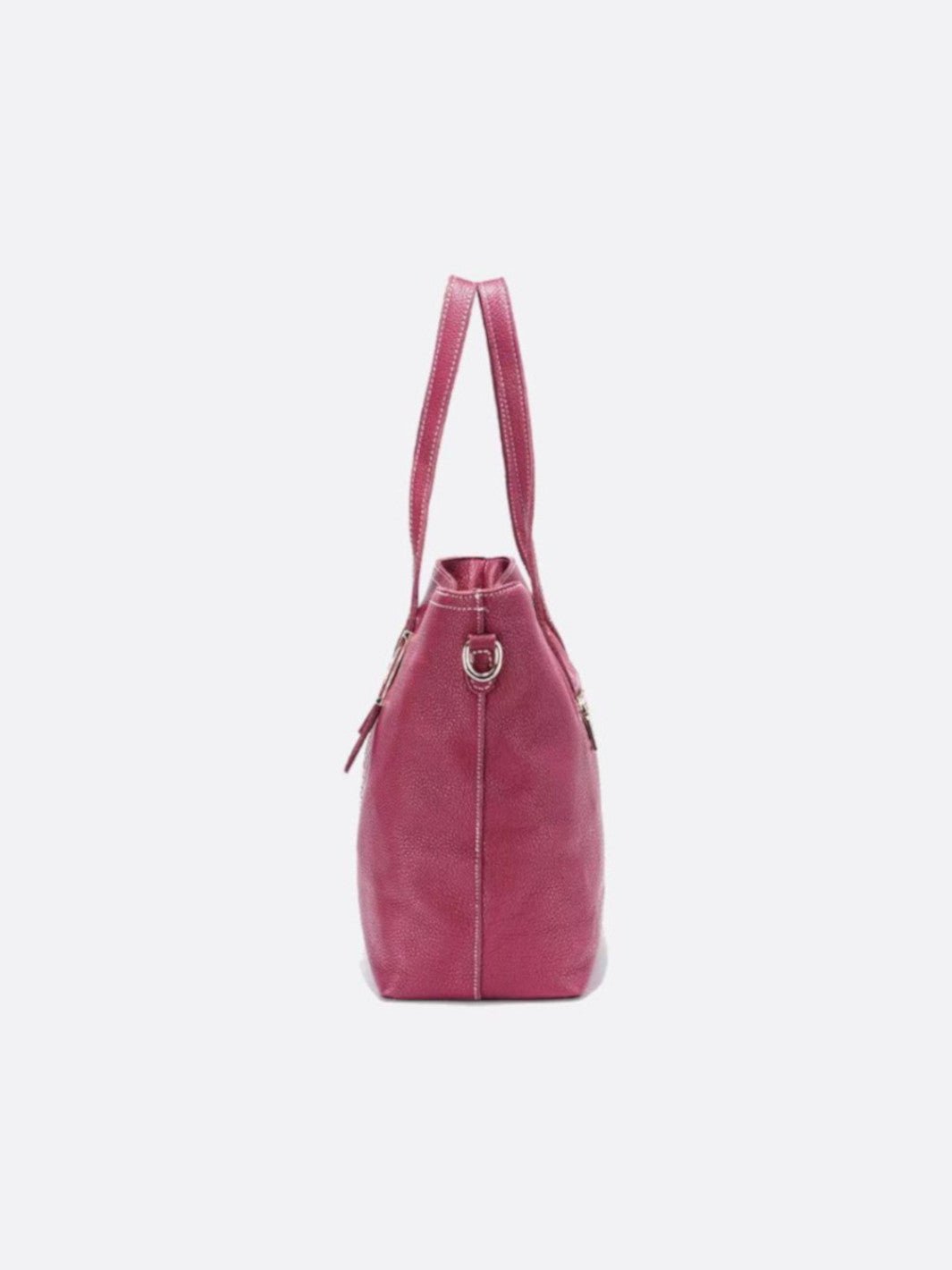 Bolso tote de piel granulada<br> Sonora
