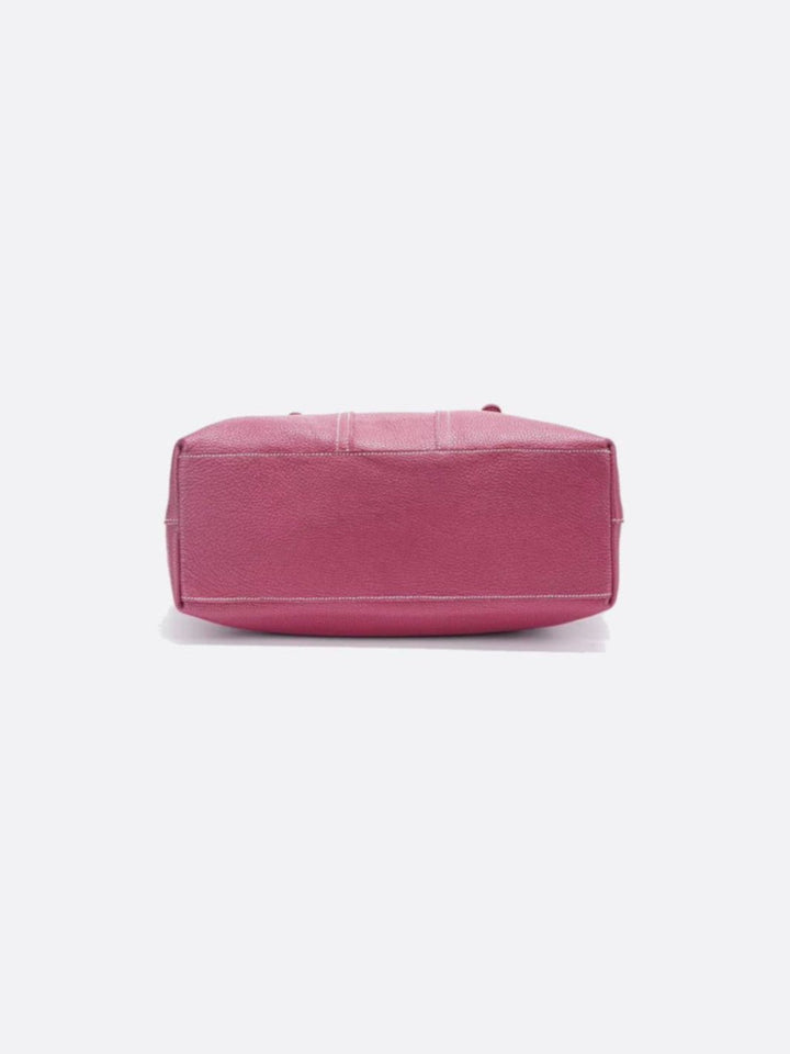 Bolso tote de piel granulada<br> Sonora