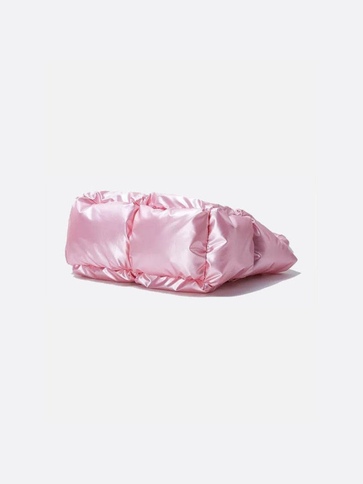 Bolso tote metalizado