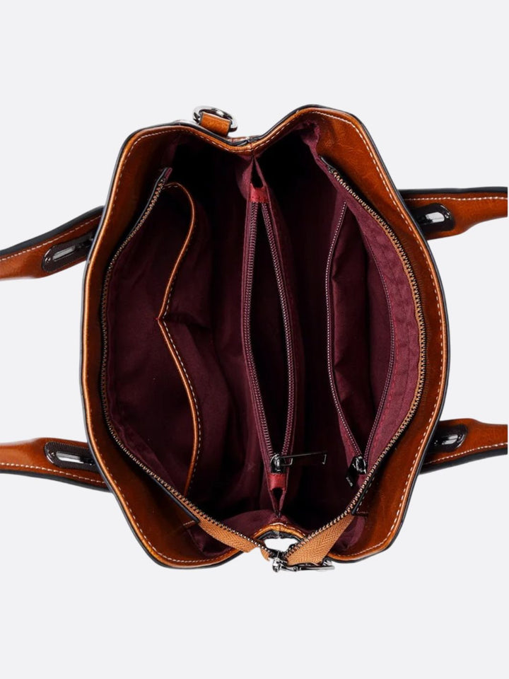 Bolso de cuero vintage<br> Palermo