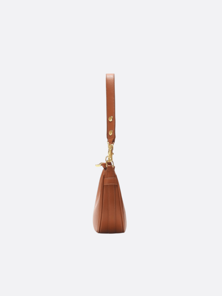 Bolso bandolera de piel media luna<br>Oraya