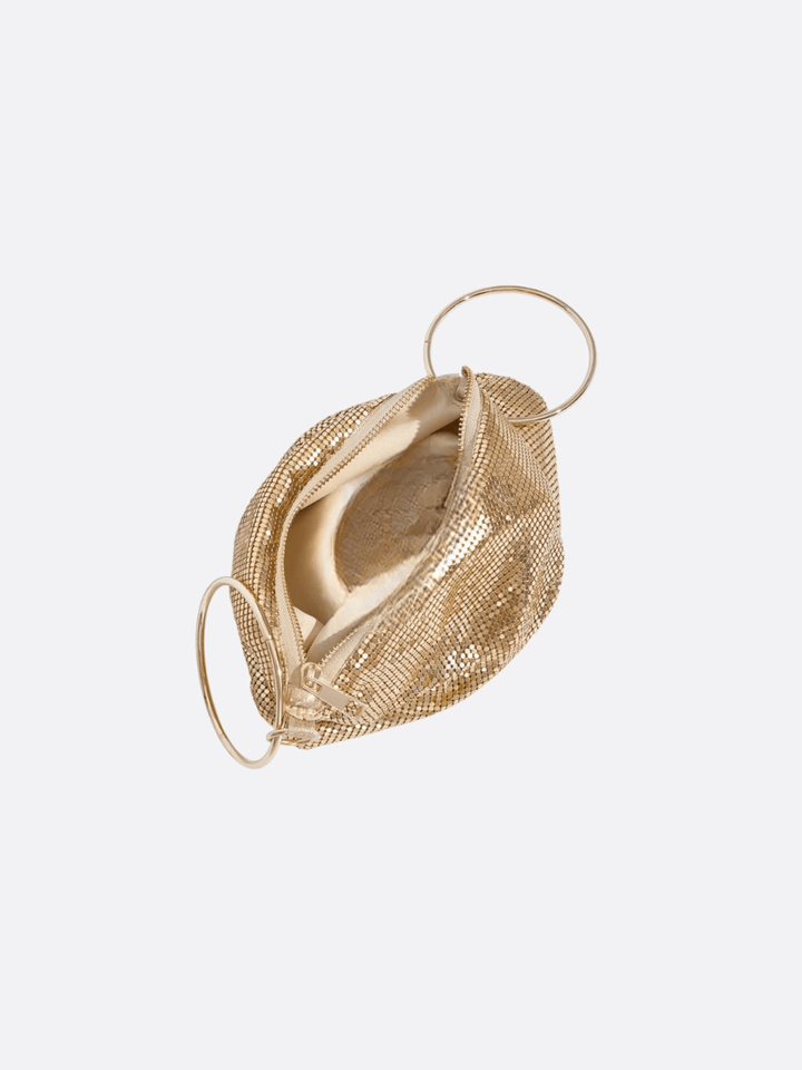 Bolso de noche dorado<br>Aurea