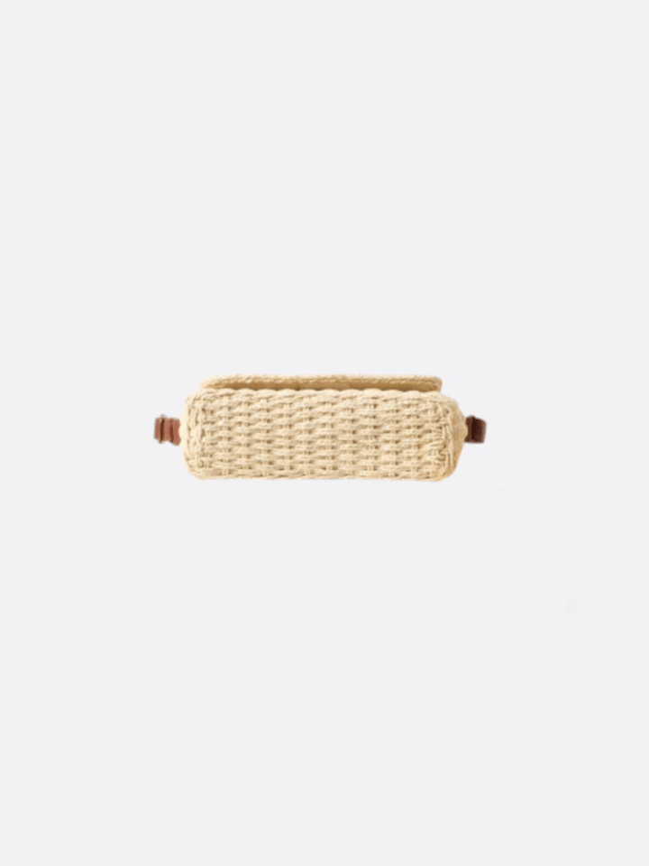 Bolso de paja rectangular<br>Aléa