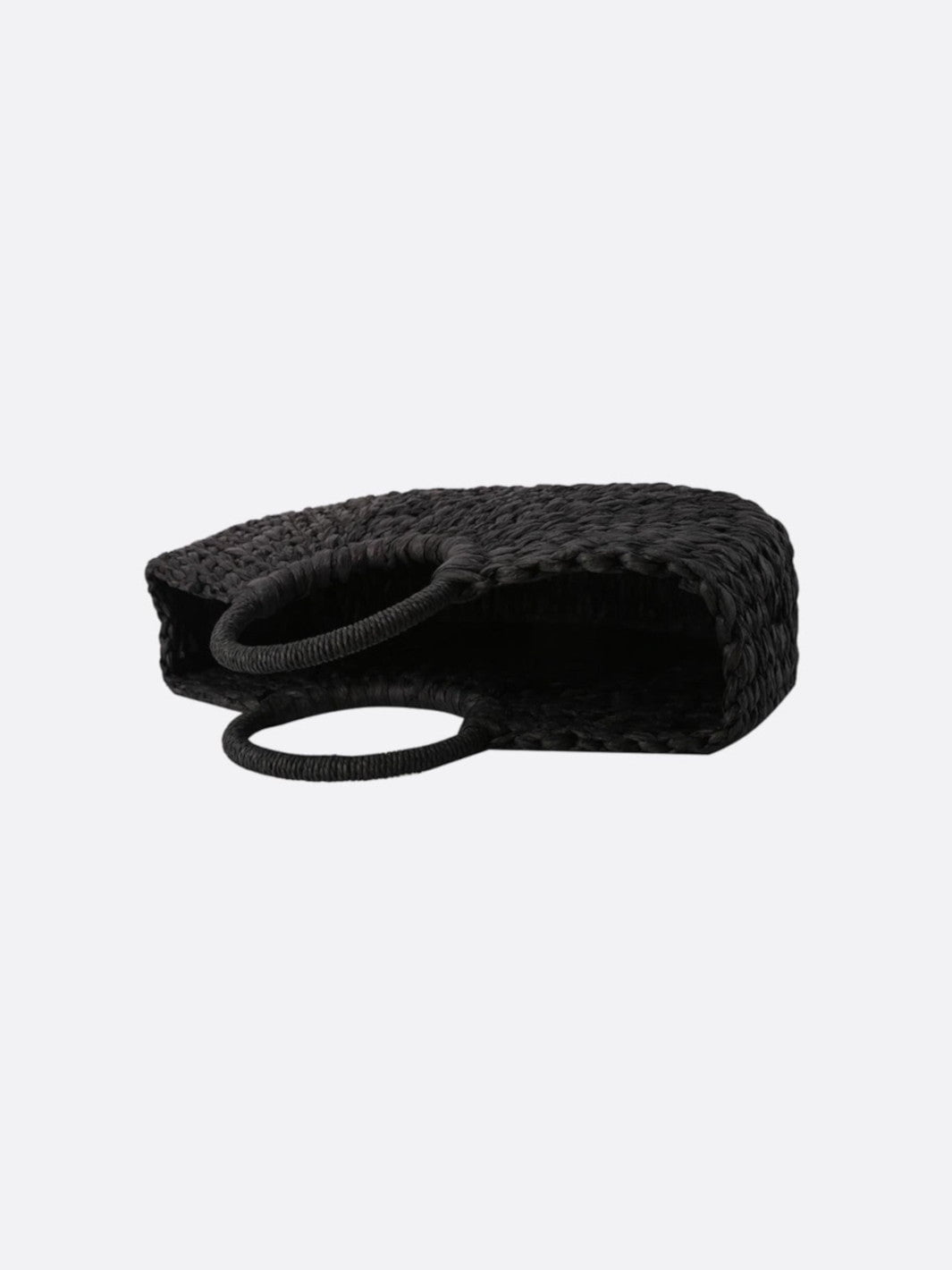 Bolso de mimbre negro<br>Nysa