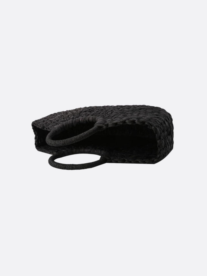 Bolso de mimbre negro<br>Nysa