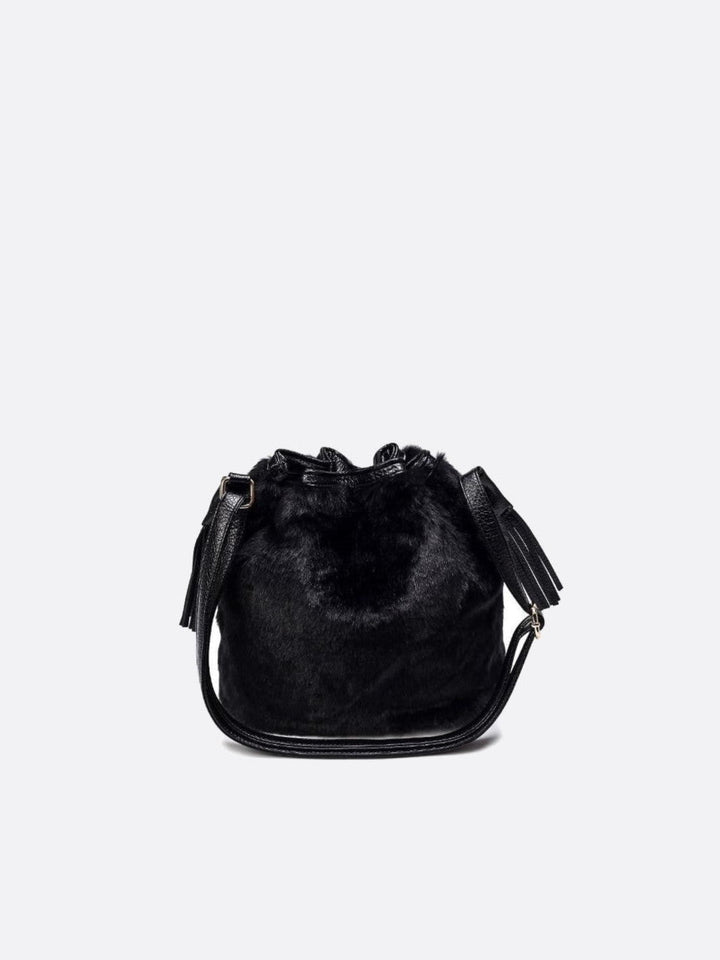 Bolso de cubo de piel sintética<br> Neroli